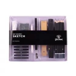 Set de arte 31 piezas DA VINCI