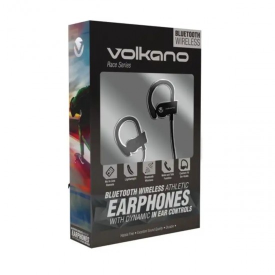 Auricular Intra Bt Sport Negro VOLKANO