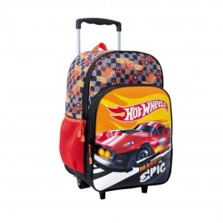 Mochila HOT WHEELS 17 C/carro