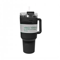 VASO TERMICO 1200Ml NEGRO