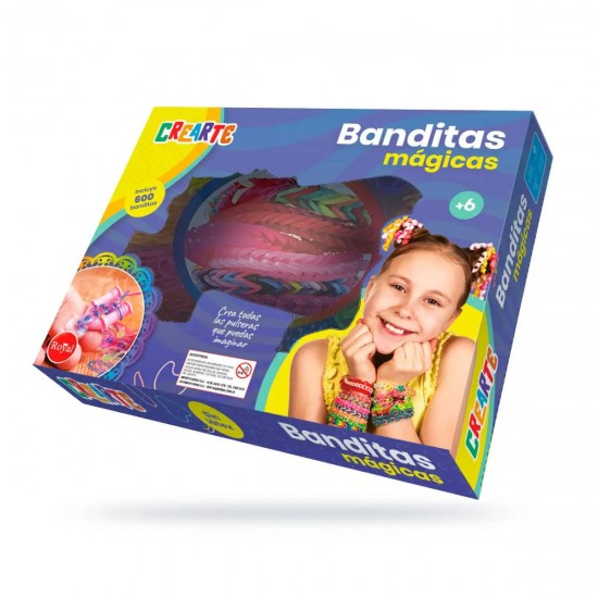 Set Crearte Banditas mágicas 600 piezas