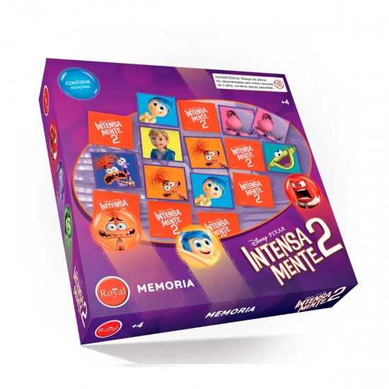 Juego Memoria Intensamente 2
