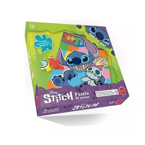 Puzzle 60 piezas Stitch