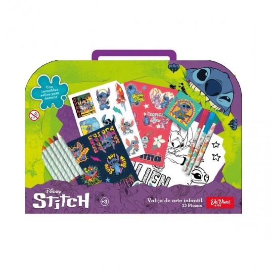 Valija Infantil Stich 23 Piezas DA VINCI