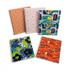 Cuaderno Tabaré Tapa Dura Con Espiral 96 Hojas