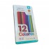 Lápices Color Caballito Estuche Metal X12