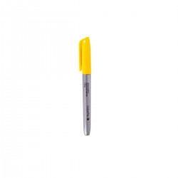 Marcador Caballito Permanente Amarillo Pato X1
