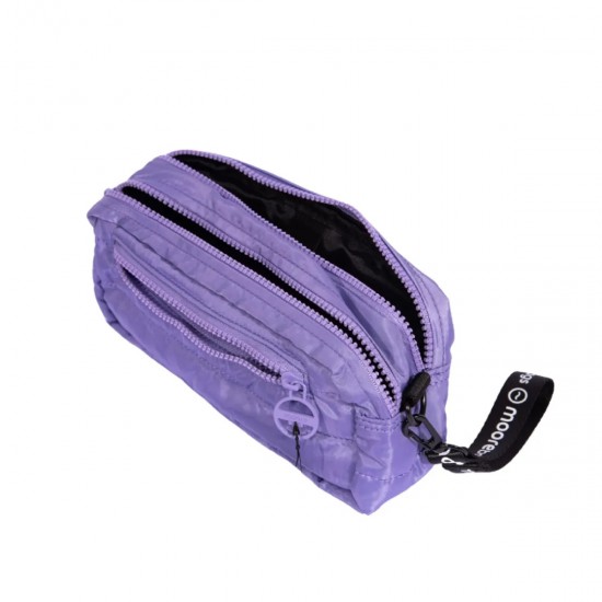 Estuche Doble Compartimiento Lila Mate MOOREBAGS