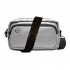 Riñonera Bandolera Plateada MOOREBAGS