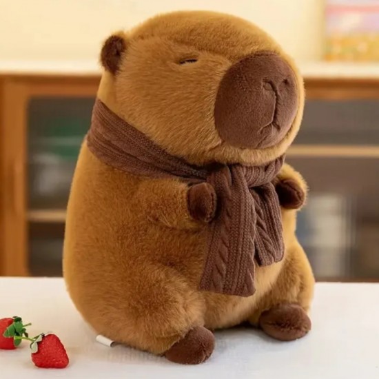 Peluche Capibara Con Bufanda 32cm