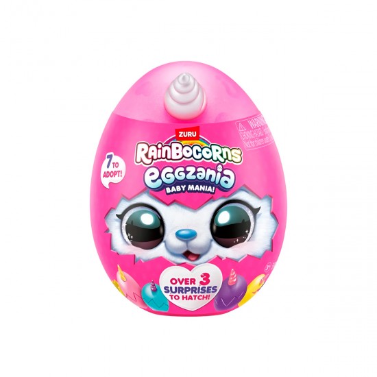Peluche Eggzania mini Rainbocorns