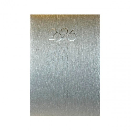 Agenda 2026 Luna Diaria Plata