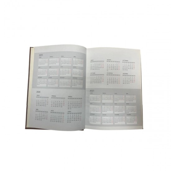 Agenda 2026 Tucson Semanal Marrón