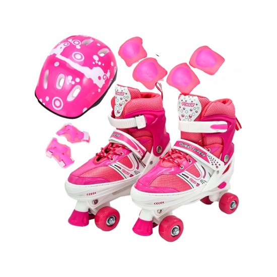 Patin 4 Ruedas+Set Protec T. 34-37