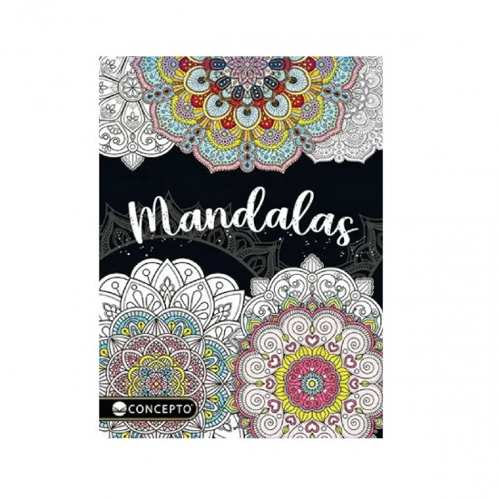 Mandalas Relax Arte Libro Para Colorear
