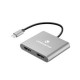 Adaptador USB-C a 2 HDMI 4K Volkano X