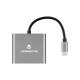 Adaptador USB-C a 2 HDMI 4K Volkano X