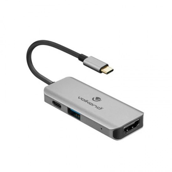 Adaptador USB-C 3 en 1 VolkanoX