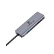 Adaptador USB-C a 2 HDMI + USB