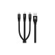 Cable de carga Volkano 3 in 1