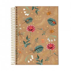 Cuadernola 80hs Kraft Color JANDAIA