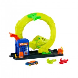 Pista Hot Wheels City Ataque Serpiente