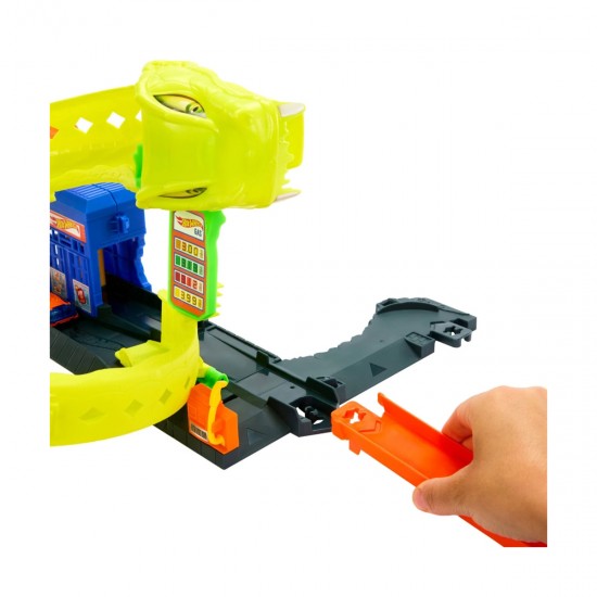 Pista Hot Wheels City Ataque Serpiente