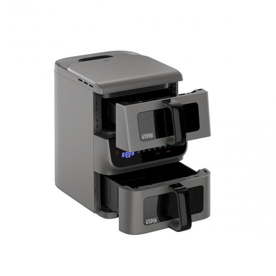 Freidora de aire 6.5L + 3.5L