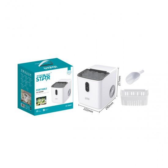 Maquina de hielo portable 1,2 Litros