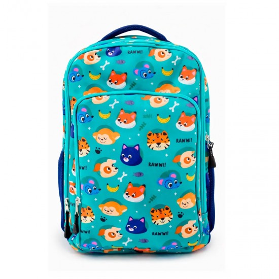 Mochila estampada 40cm Animales