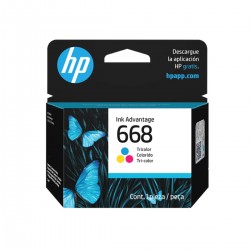Cartucho Original HP Advantage 668 tricolor