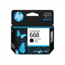 Cartucho Original HP Advantage 668 negro