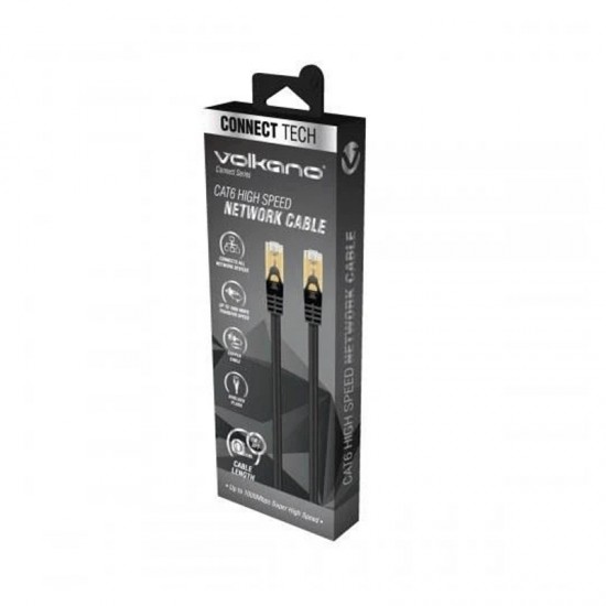 Volkano Cable de red CAT6 1 metro