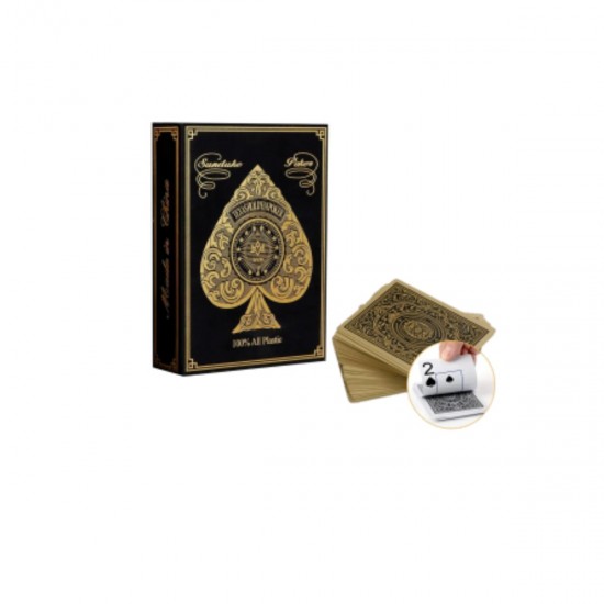 Cartas Poker 1 mazo dorado