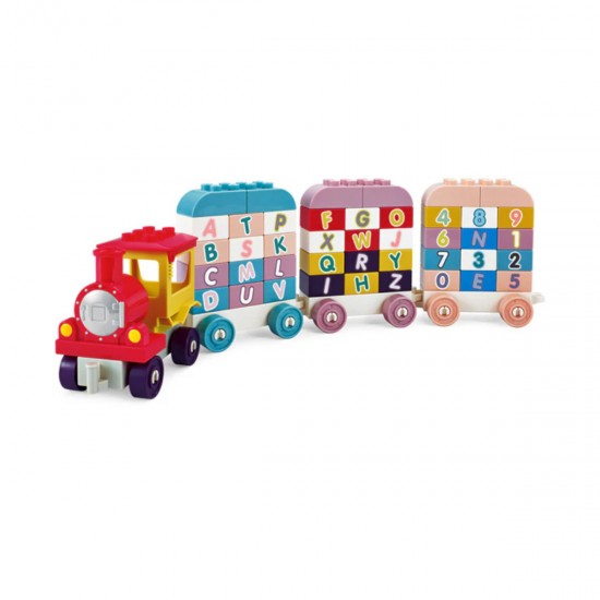 Bloques Tren 65 piezas