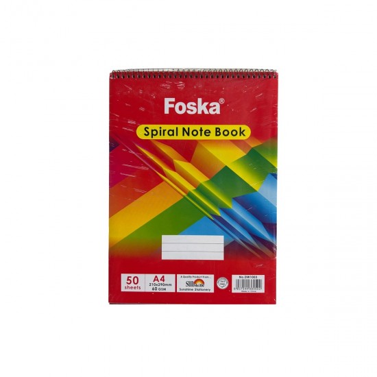 Papel FOSKA A4 Rayado