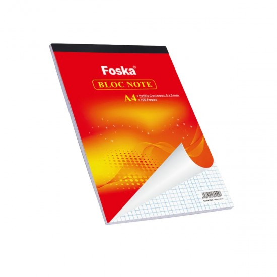 Papel cuadriculado FOSKA A4