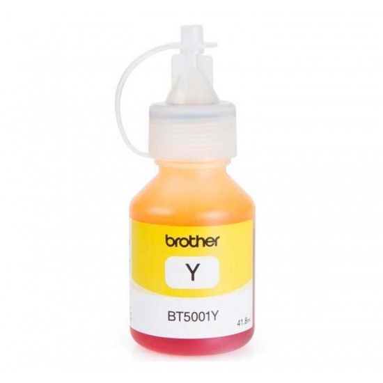 Tinta BROTHER BT5001Y Amarillo