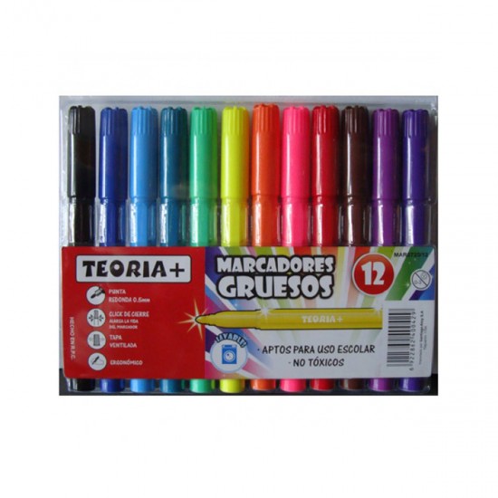 Marcadores TEORÍA gruesos