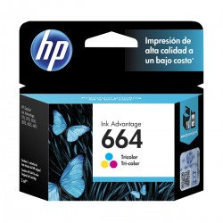 Cartucho de tinta HP 664 Tricolor Original