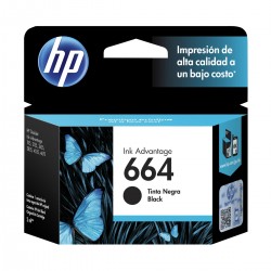 Cartucho de tinta HP 664 negra Original