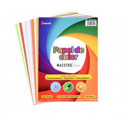 Papel Color 80gr A4 30 Hojas MONDI
