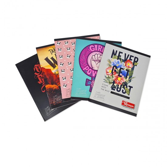 CUADERNO PAPIRO FLEX Rayado 96hs.