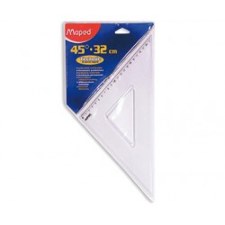 Escuadra de 32cm y 45º MAPED TECHNIC