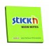STICK 76x76 fluo verde