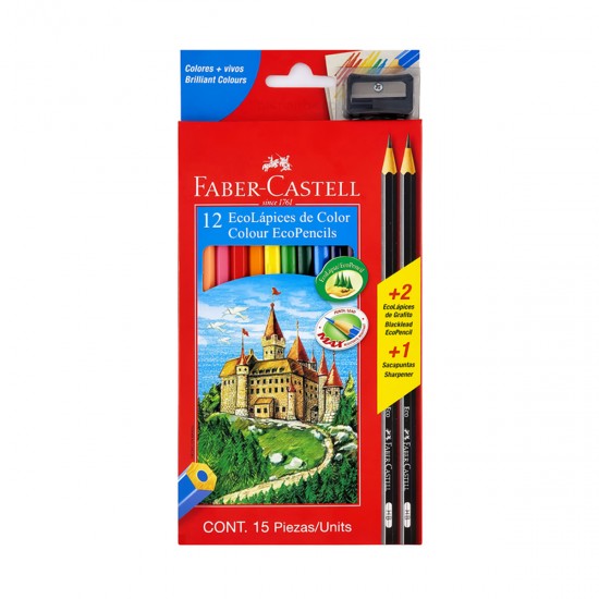Lapices de Colores 12 FABER-CASTELL