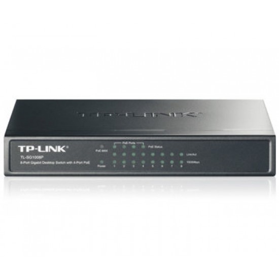 Switch TP-LINK TL-SG1008P 8 puertos