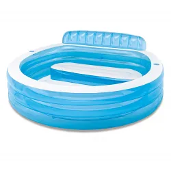 Piscina Familiar con Respaldo INTEX