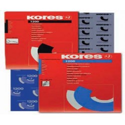 Papel Carbónico Azul KORES