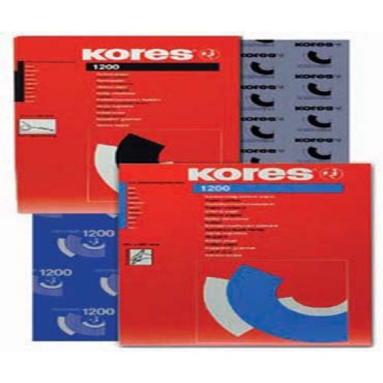 Papel Carbónico Negro KORES